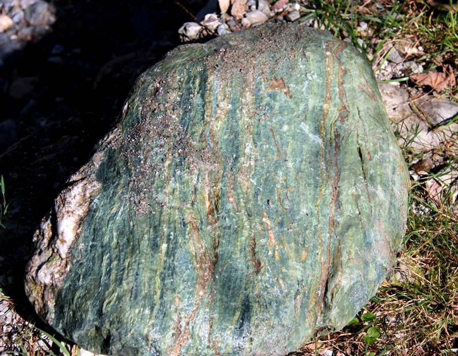 Epidot-Chlorit-Schiefer,Flachau Tal, Salzburg, ca. 50 kg 